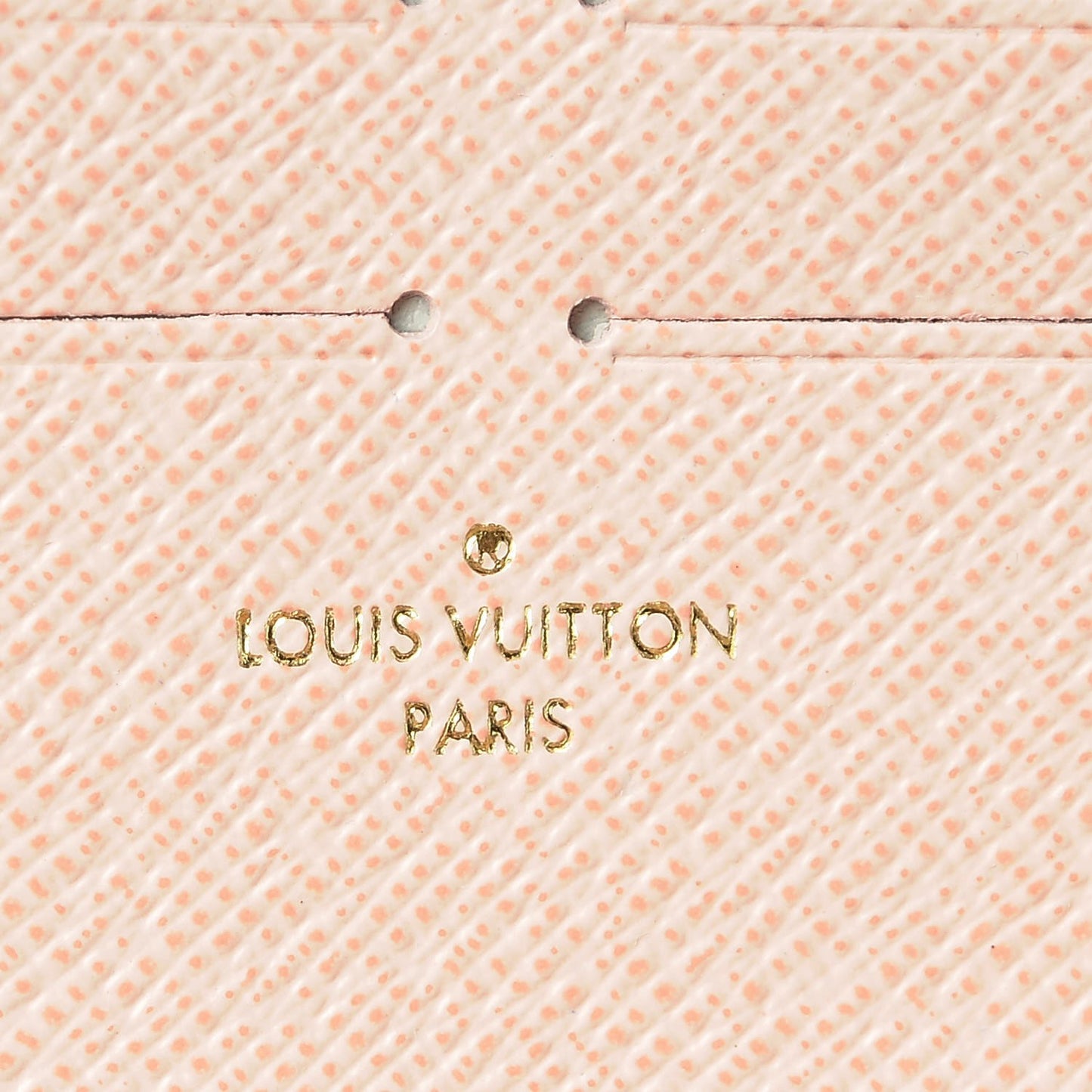 Calfskin Felicie Card Holder Insert Rose Ballerine