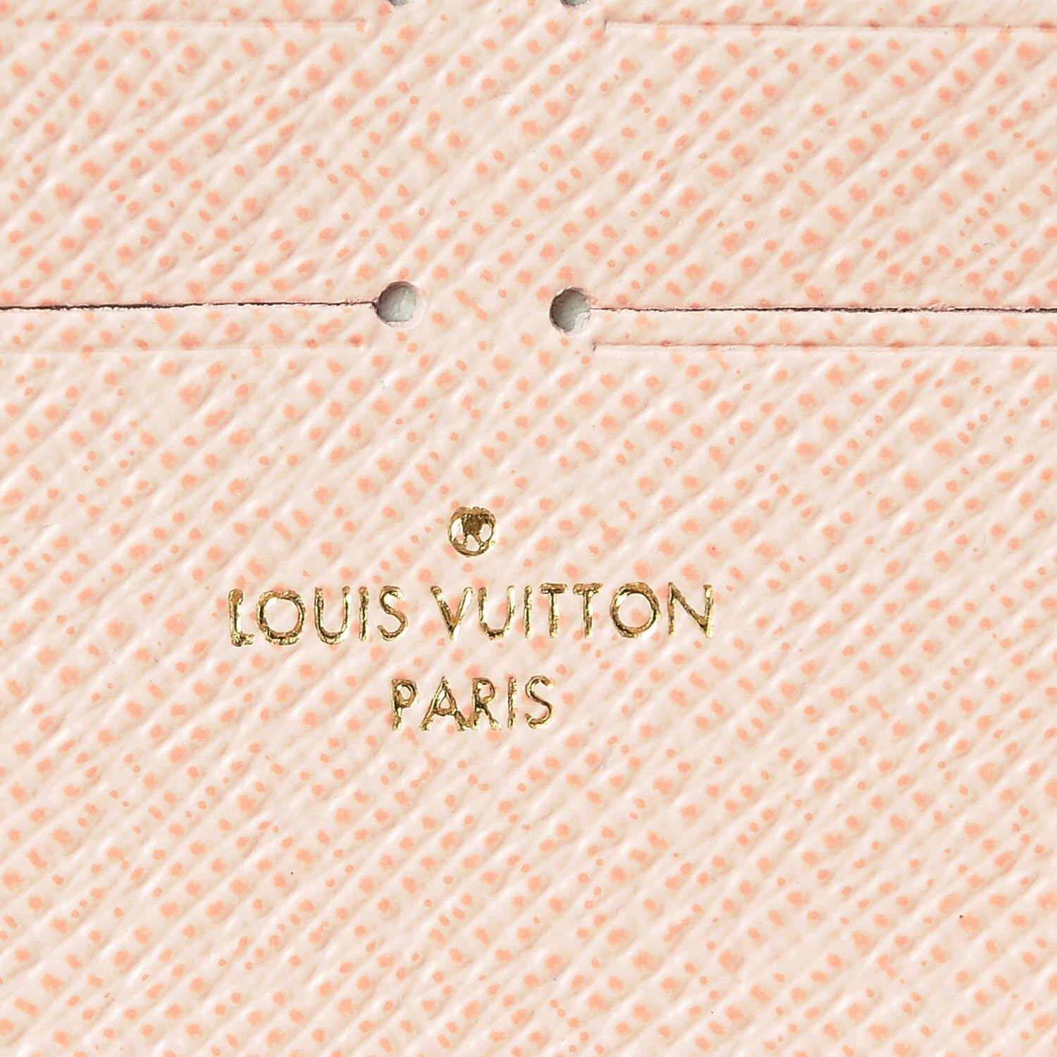 Louis Vuitton Calfskin Felicie Card Holder Insert Rose Ballerine 6 of 6