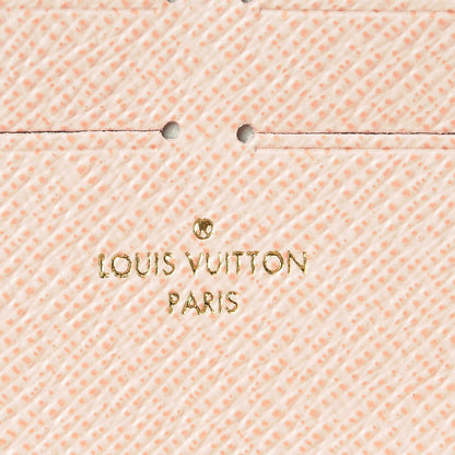 Louis Vuitton Calfskin Felicie Card Holder Insert Rose Ballerine 6 of 6