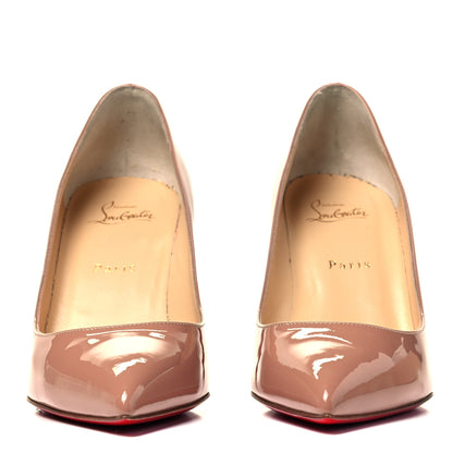 Christian Louboutin Patent Pigalle 85 Pumps 39.5 Nude 2 of 7