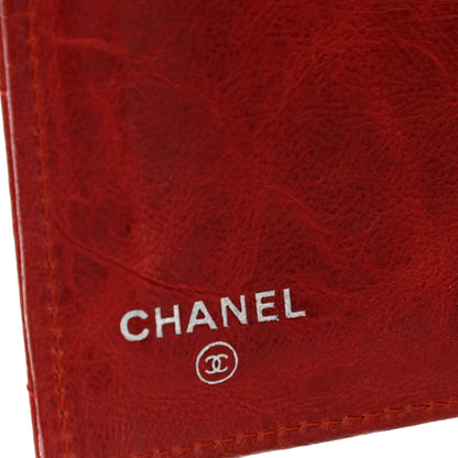 Chanel Calfskin Quilted Large Flap Wallet Red 8 of 13