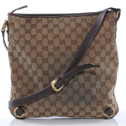 Gucci Monogram Abbey Messenger Bag Dark Brown 3 of 10