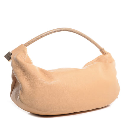 Chanel Leather Tassel Hobo Beige 3 of 7