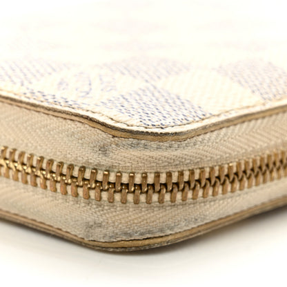 Louis Vuitton Damier Azur Zippy Wallet 8 of 9