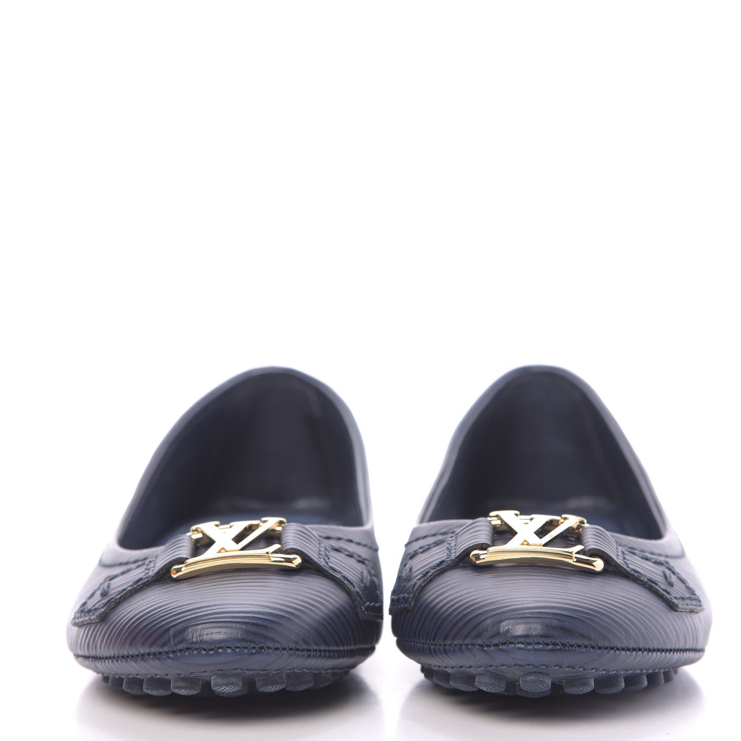 Louis Vuitton Epi Oxford Ballerina Flats 35.5 Indigo 2 of 13