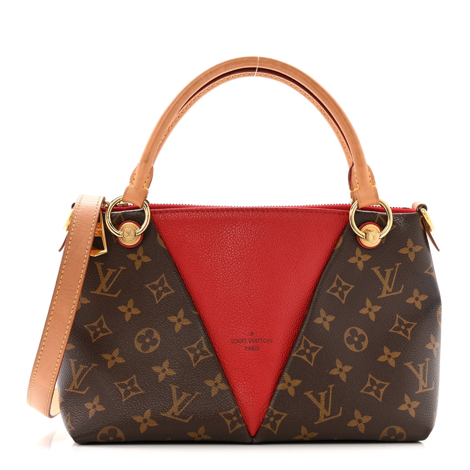 Louis Vuitton Monogram V Tote BB Cherry 1 of 15