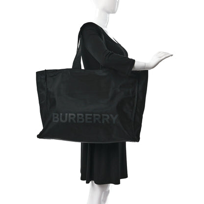 Burberry Nylon Logo Tote Black 2 of 8