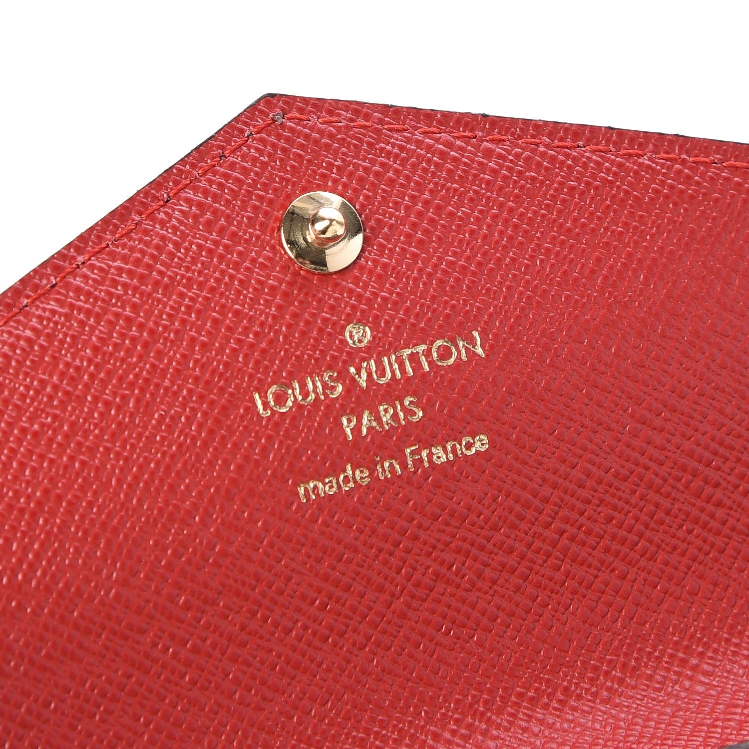 Louis Vuitton Monogram Daily Organizer Envelope Insert Red 6 of 7