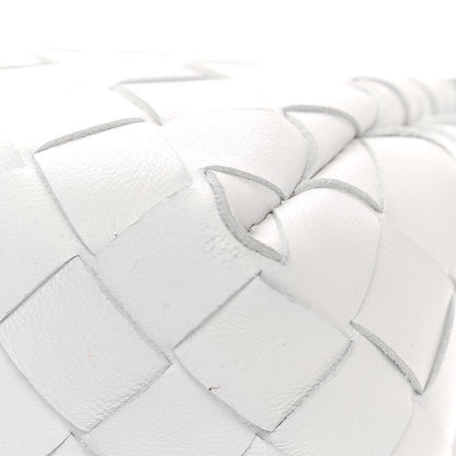 Bottega Veneta Nappa Intrecciato Shoulder Bag White 12 of 13