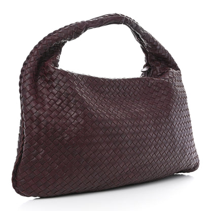 Bottega Veneta Nappa Intrecciato Veneta Hobo Aubergine 4 of 11