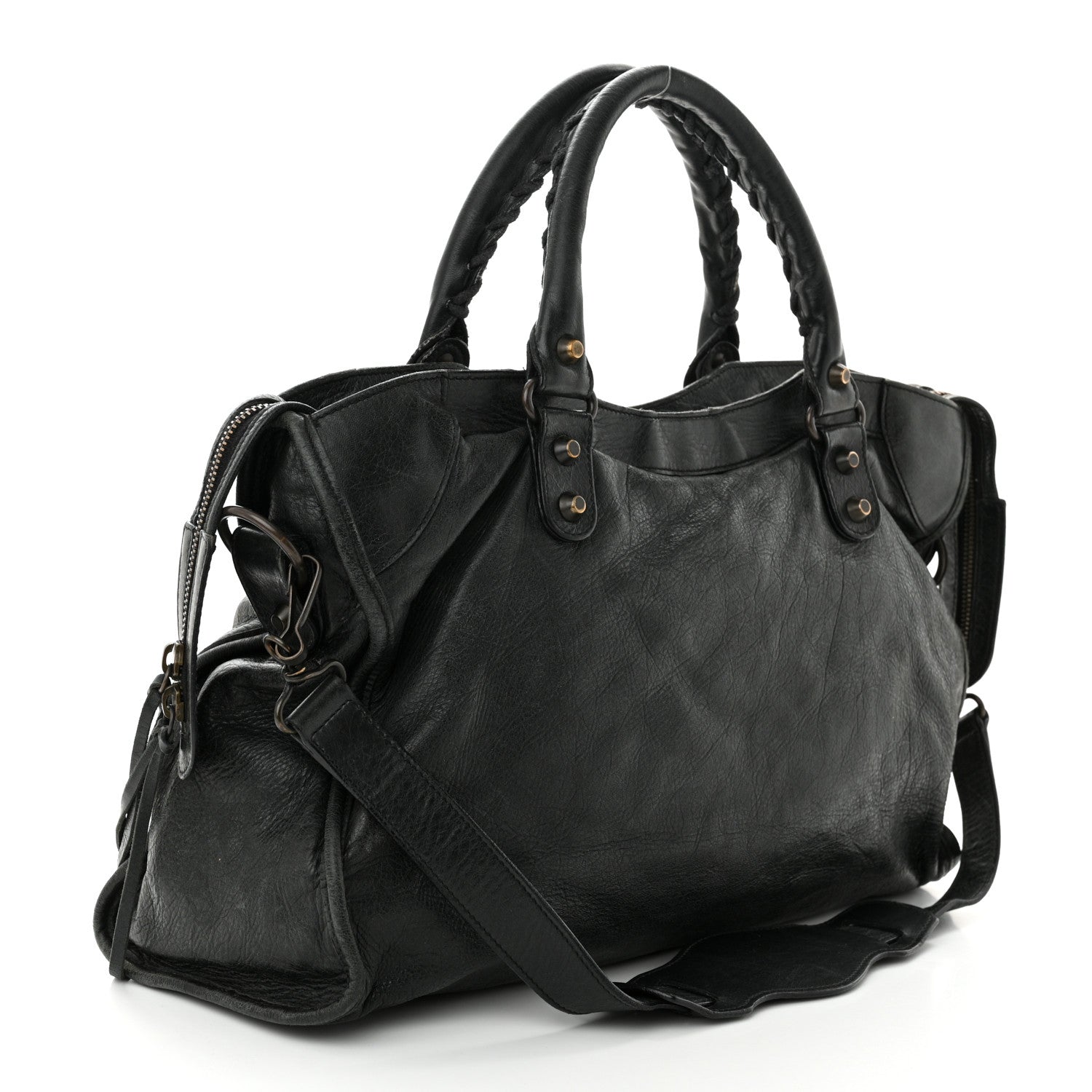 Balenciaga Agneau Classic Hardware City Black 4 of 13