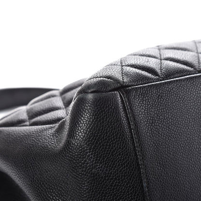 Chanel Caviar Quilted Grand Shopping Tote GST Black 10 of 16
