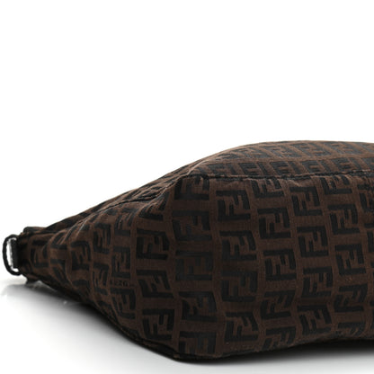 Fendi Zucchino Mini Pochette Tobacco Moro 9 of 10