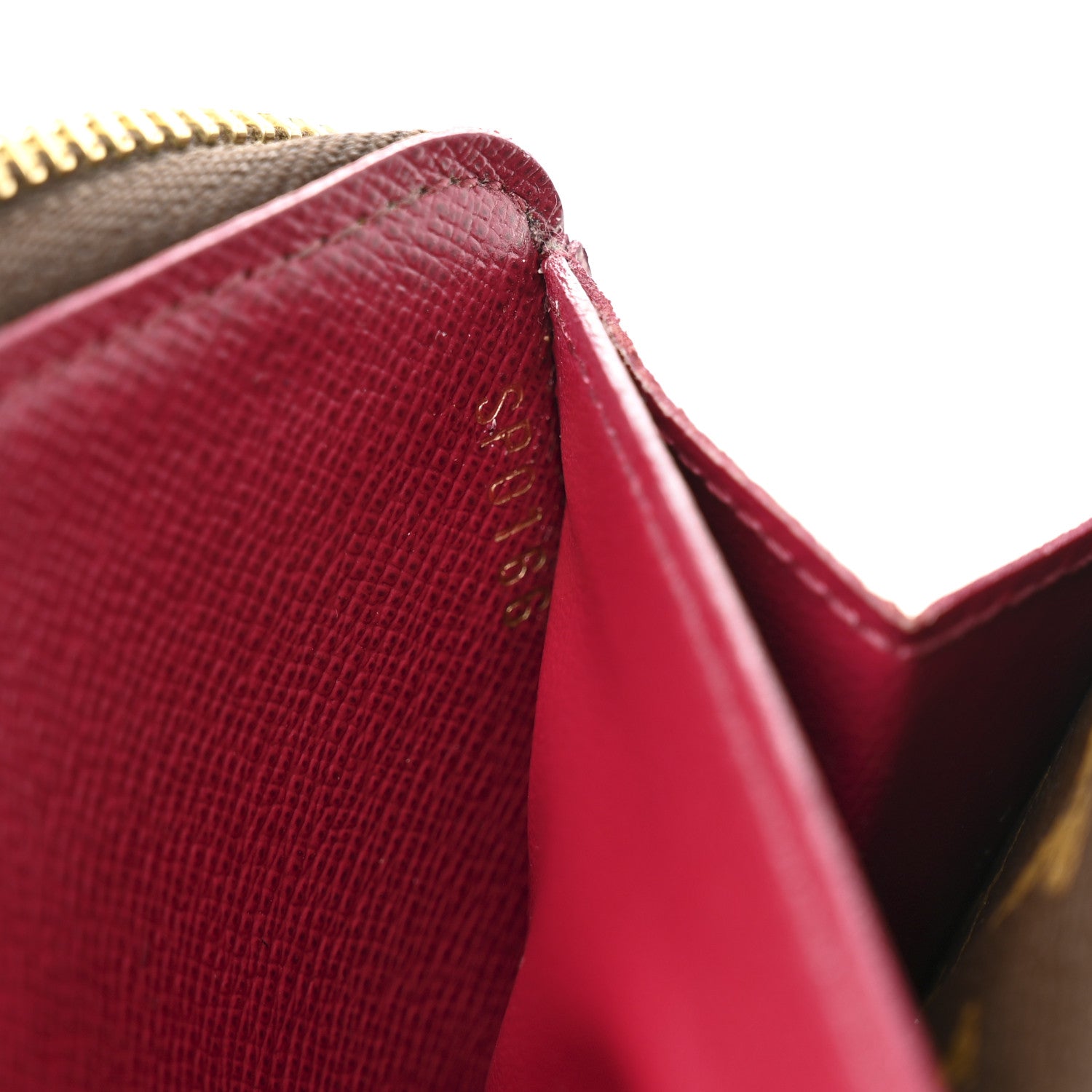 Louis Vuitton Monogram Clemence Wallet Fuchsia 7 of 8