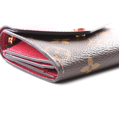 Louis Vuitton Monogram Zoe Wallet Fuchsia 5 of 8