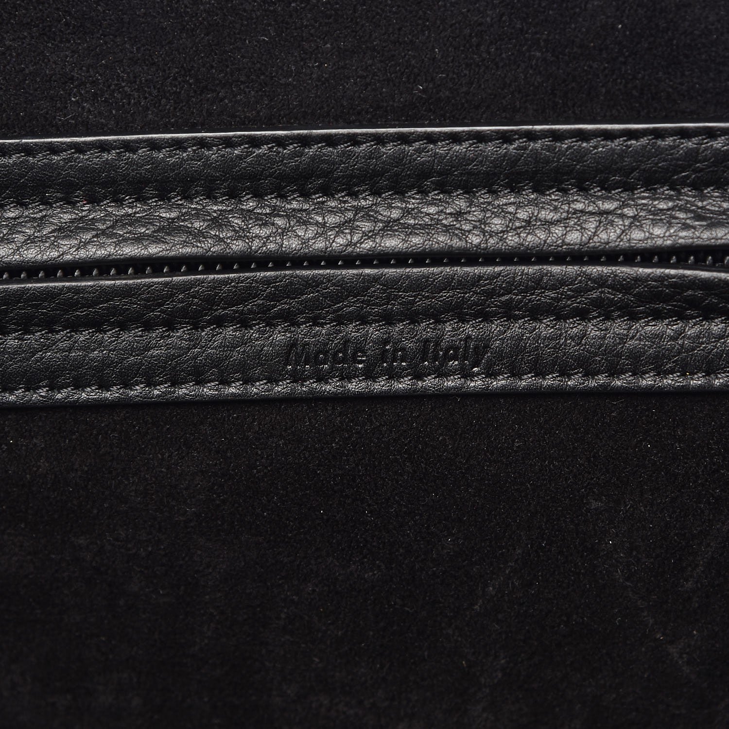 Celine Supple Calfskin Medium Phantom Luggage Black 7 of 9