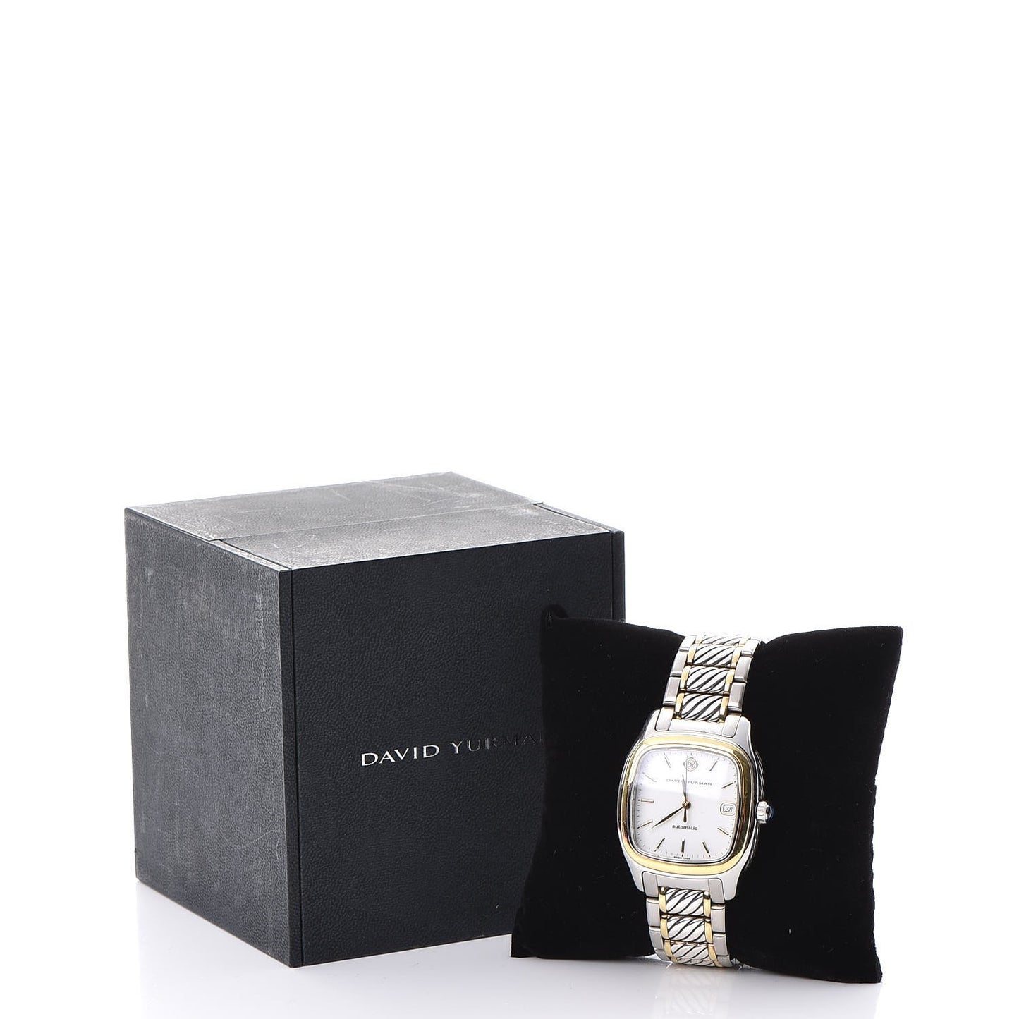 Stainless Steel 18K Yellow Gold 35mm Thoroughbred Automatic Watch