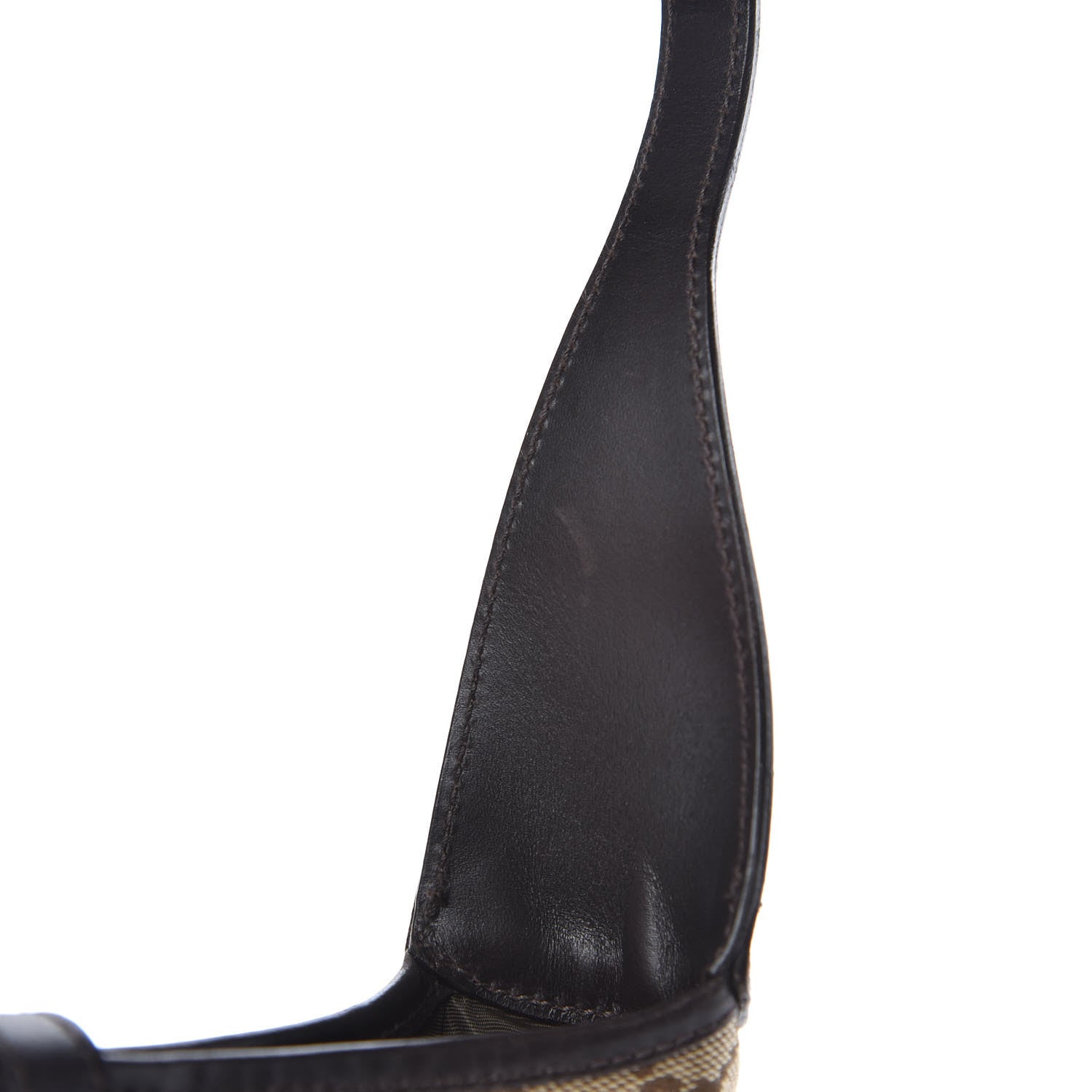 Gucci Monogram Web Small Jackie O Hobo Dark Brown 10 of 12