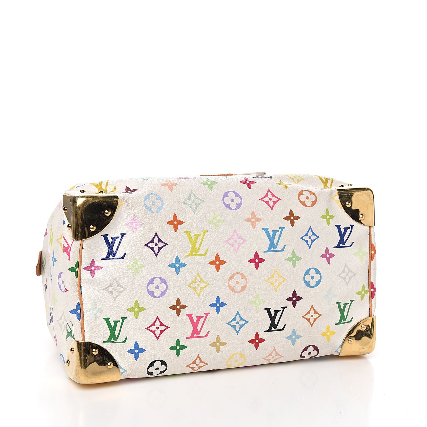 Monogram Multicolor Speedy 30 White