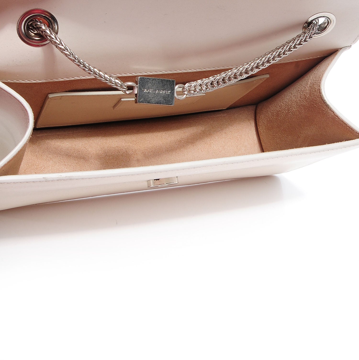 Saint Laurent Leather Mini Betty Ivory 9 of 10