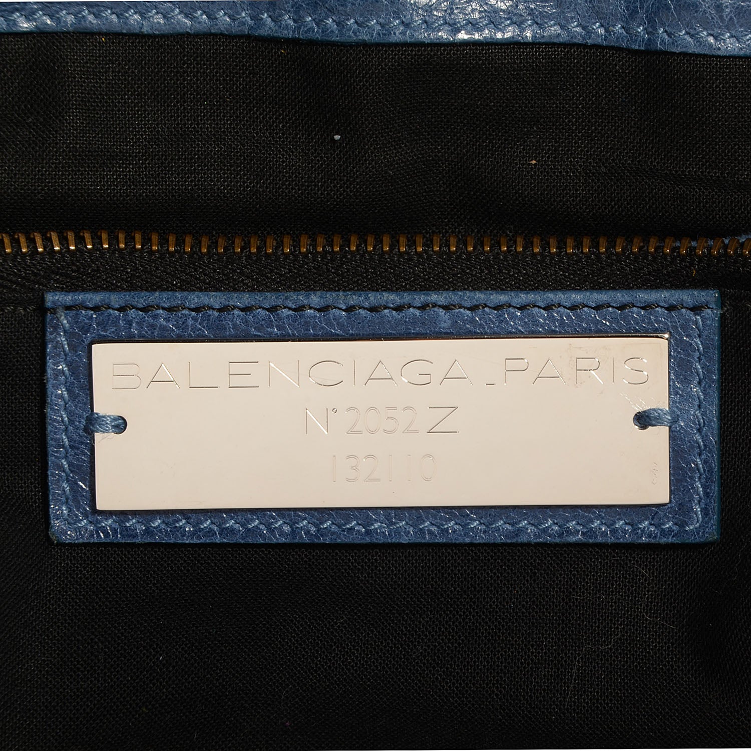 Balenciaga Chevre Work Navy 10 of 14