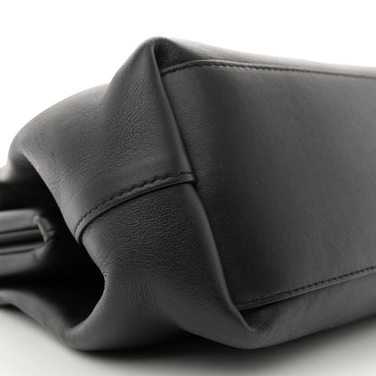 Bottega Veneta Calfskin Medium The Point Triangle Bag Black 8 of 11