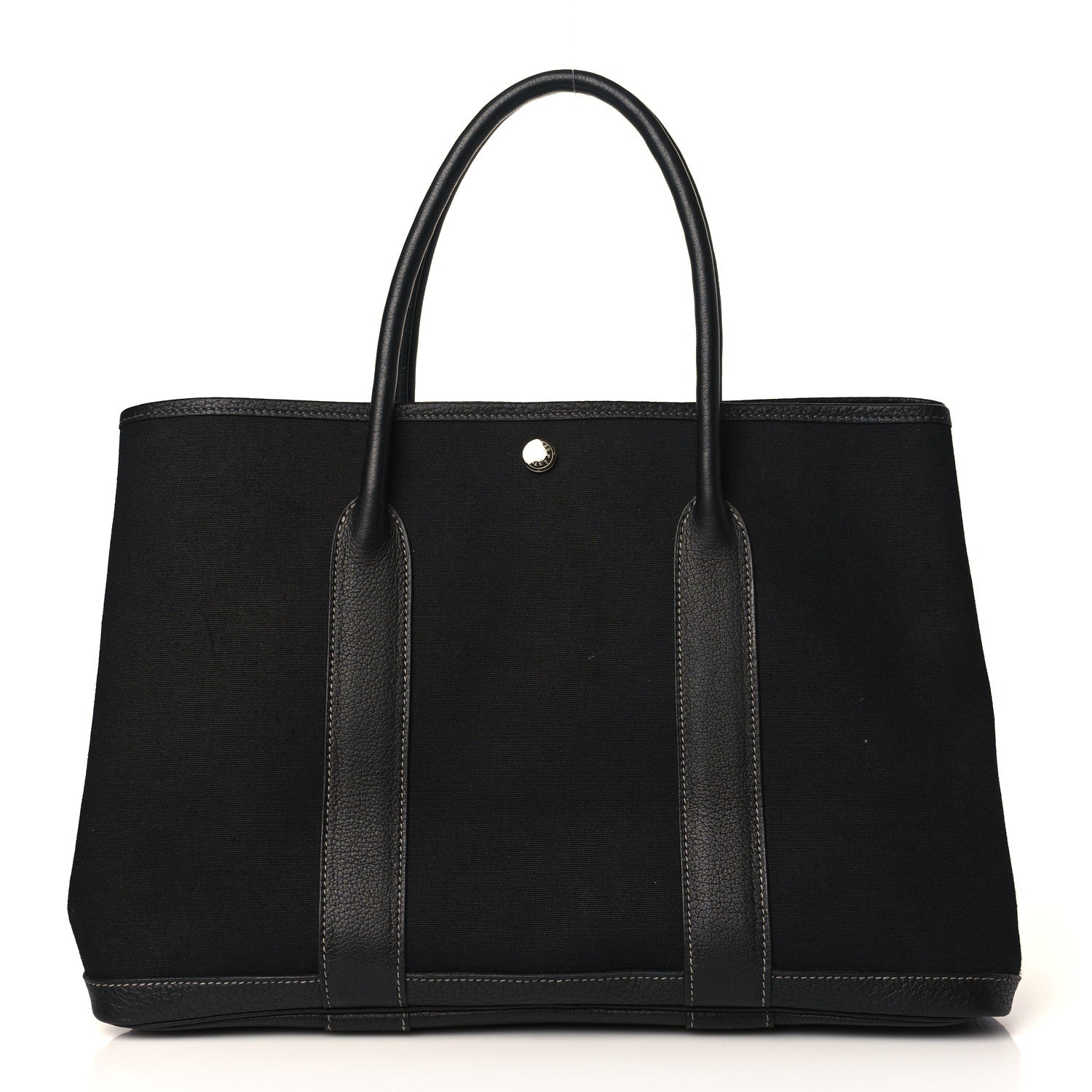 Hermes Toile Negonda Garden Party Tote 36 MM Black 1 of 7