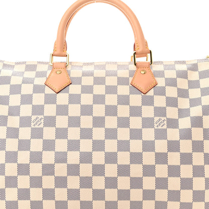 Louis Vuitton Damier Azur Speedy 35 8 of 10