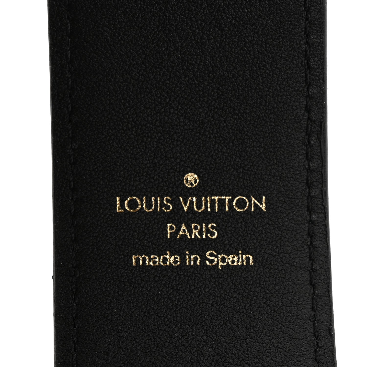 Louis Vuitton Monogram Bandouliere Shoulder Strap Black 4 of 6
