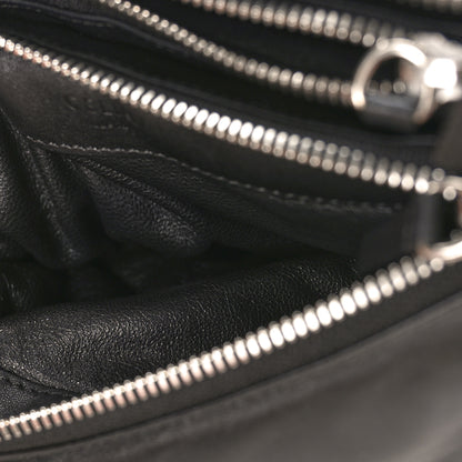 Celine Lambskin Small Pillow Trio Crossbody Bag Black 5 of 9