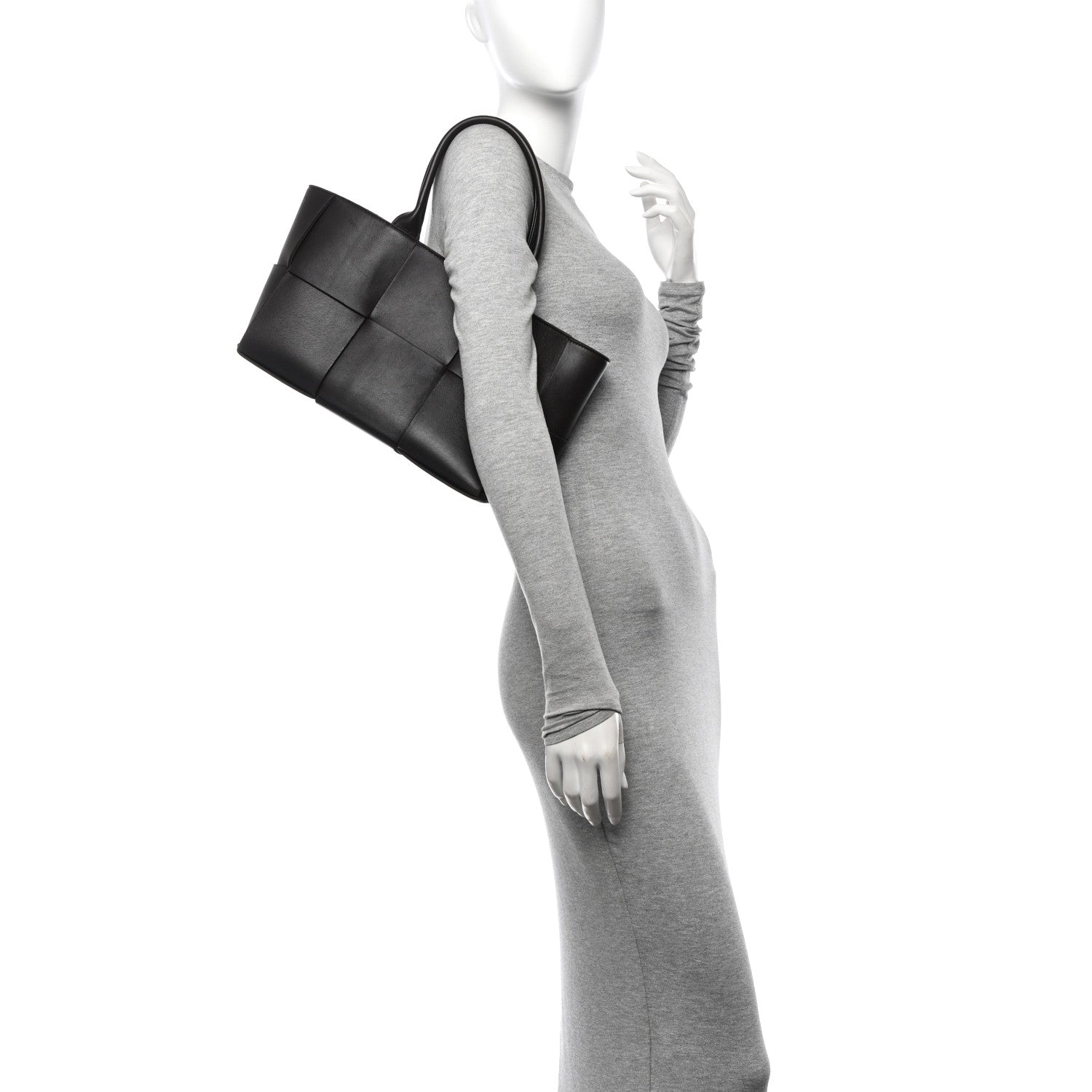 Bottega Veneta Nappa Maxi Intrecciato Small Arco Tote Fondant 2 of 14