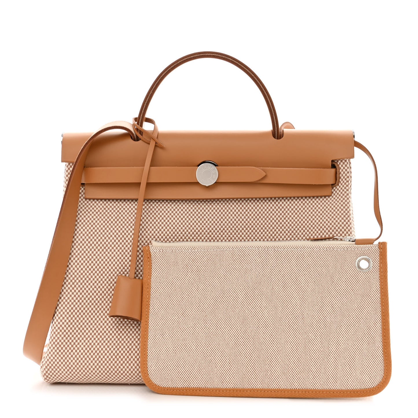 Vache Hunter Criss Viking Herbag Zip Retourne 31 PM Ecru Beige Naturel