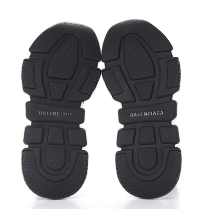 Balenciaga Neoprene Knit Womens Speed Sneakers 37 Black White 5 of 8
