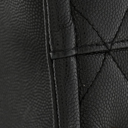 Chanel Caviar Quilted Chain Large Shopping Tote With Coin Purse Black 11 of 11