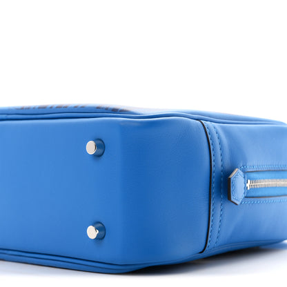 Hermes Swift Tulipomanie Mini Plume Bleu Hydra Mykonos 10 of 11