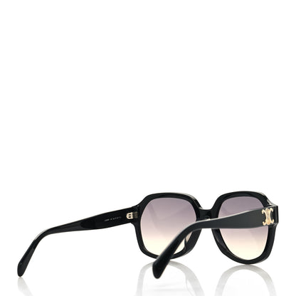 Celine Acetate Triomphe Sunglasses CL40189F Black 4 of 7