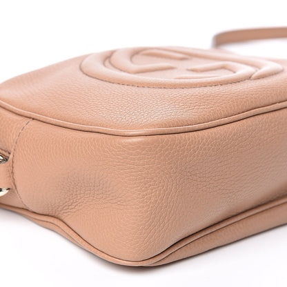 Gucci Pebbled Calfskin Small Soho Disco Bag Rose Beige 8 of 12