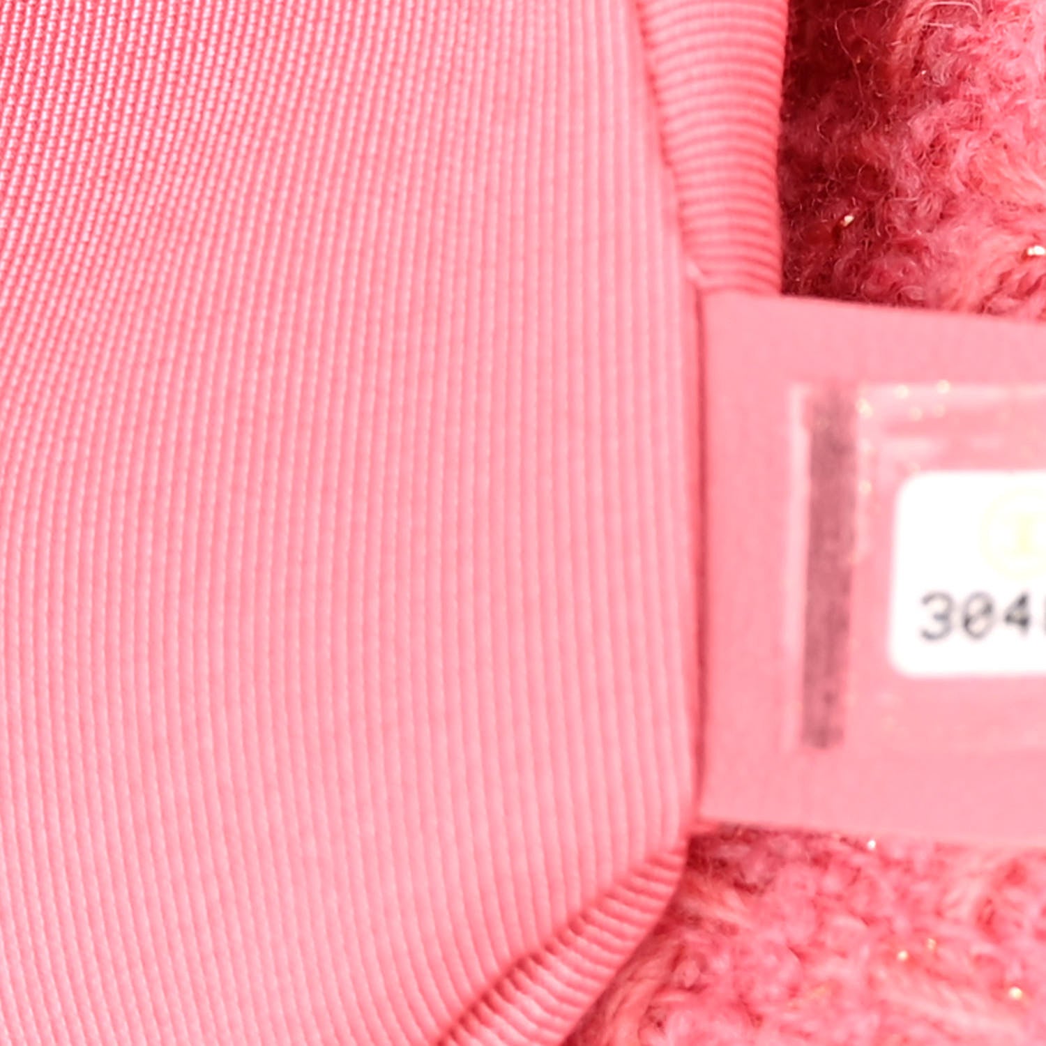 Chanel Metallic Tweed Quilted Large Chanel 19 Flap Pink 7 of 11