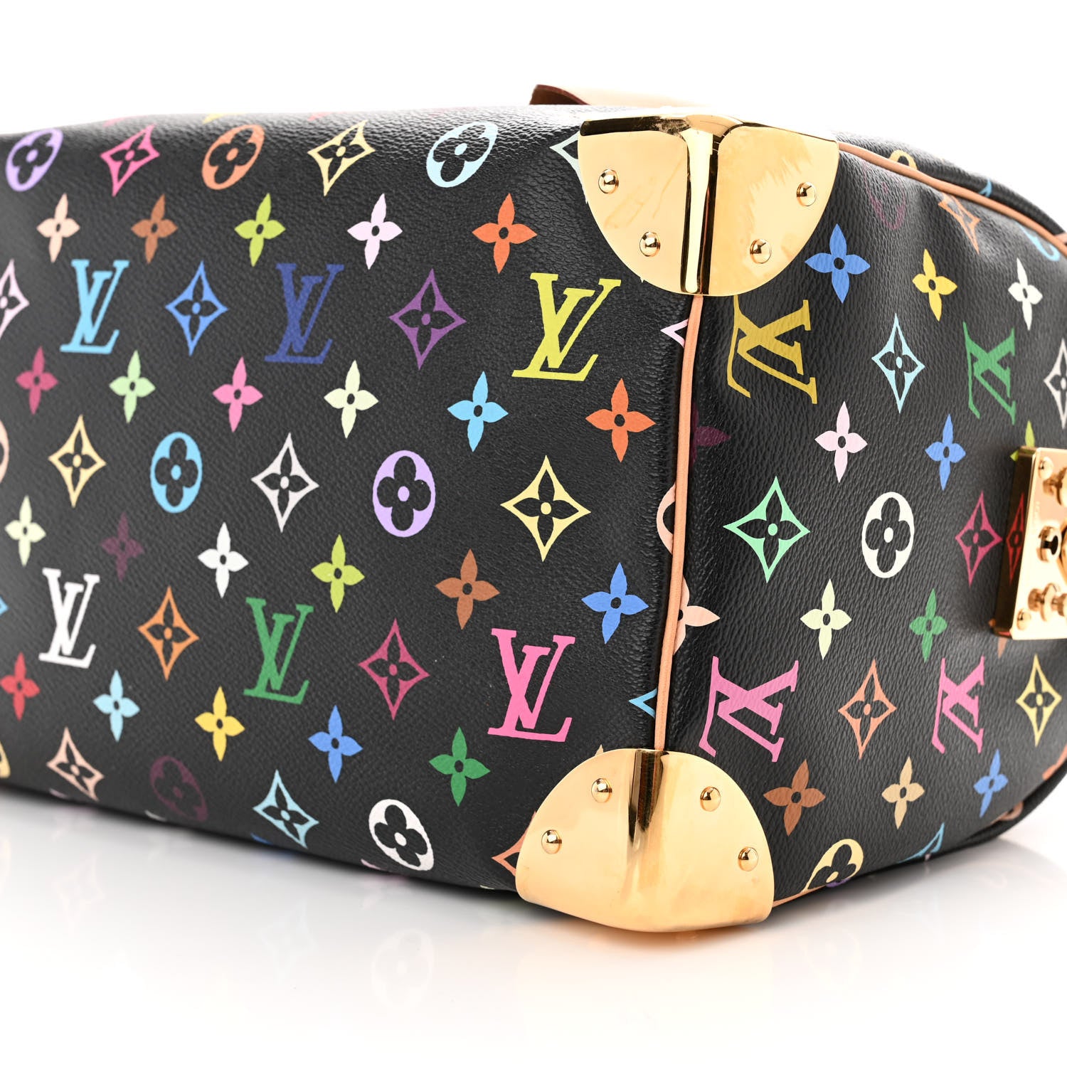 Louis Vuitton Monogram Multicolor Speedy 30 Black 9 of 10