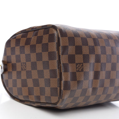 Louis Vuitton Damier Ebene Speedy 25 8 of 10