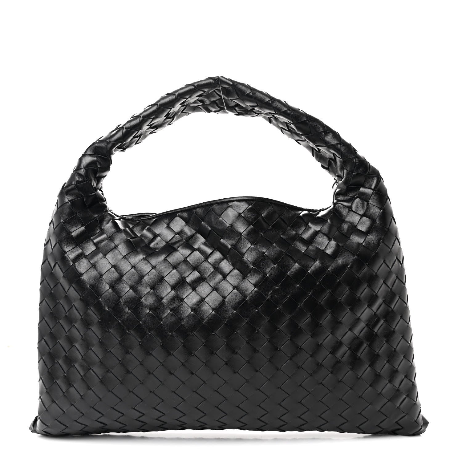 Bottega Veneta Calfskin Intrecciato Small Hop Black 1 of 10