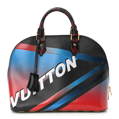Louis Vuitton Epi Damier Race Alma PM Black Rouge 1 of 10
