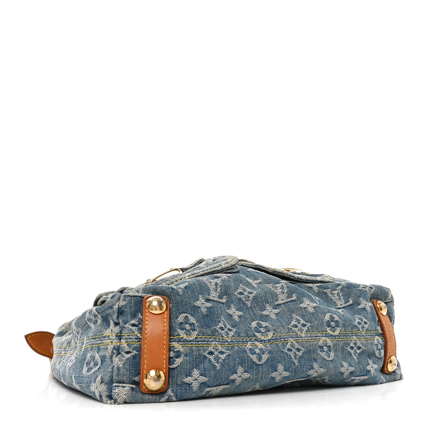Monogram Denim Baggy PM Blue