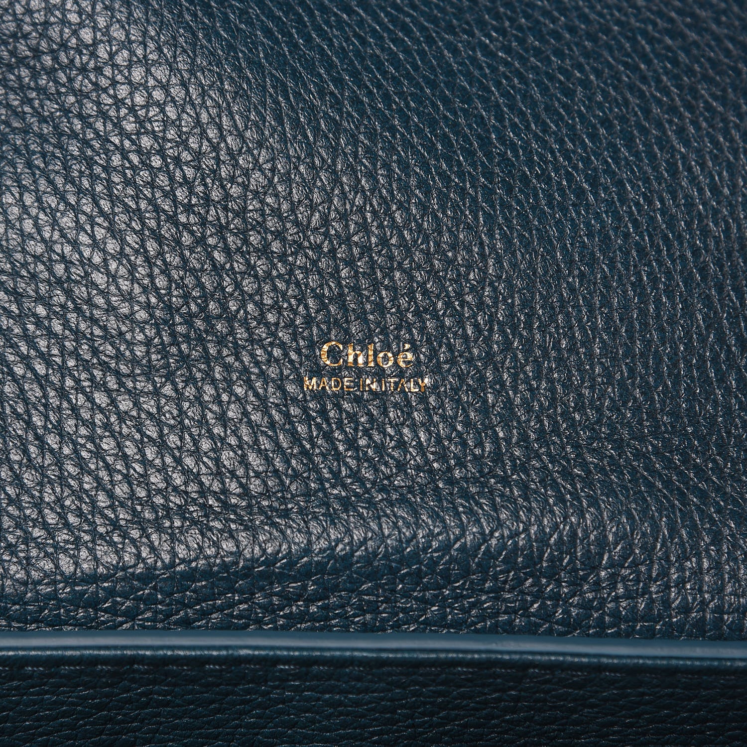 Chloe Grained Calfskin Medium Aby Day Shoulder Bag Navy Ink 6 of 9