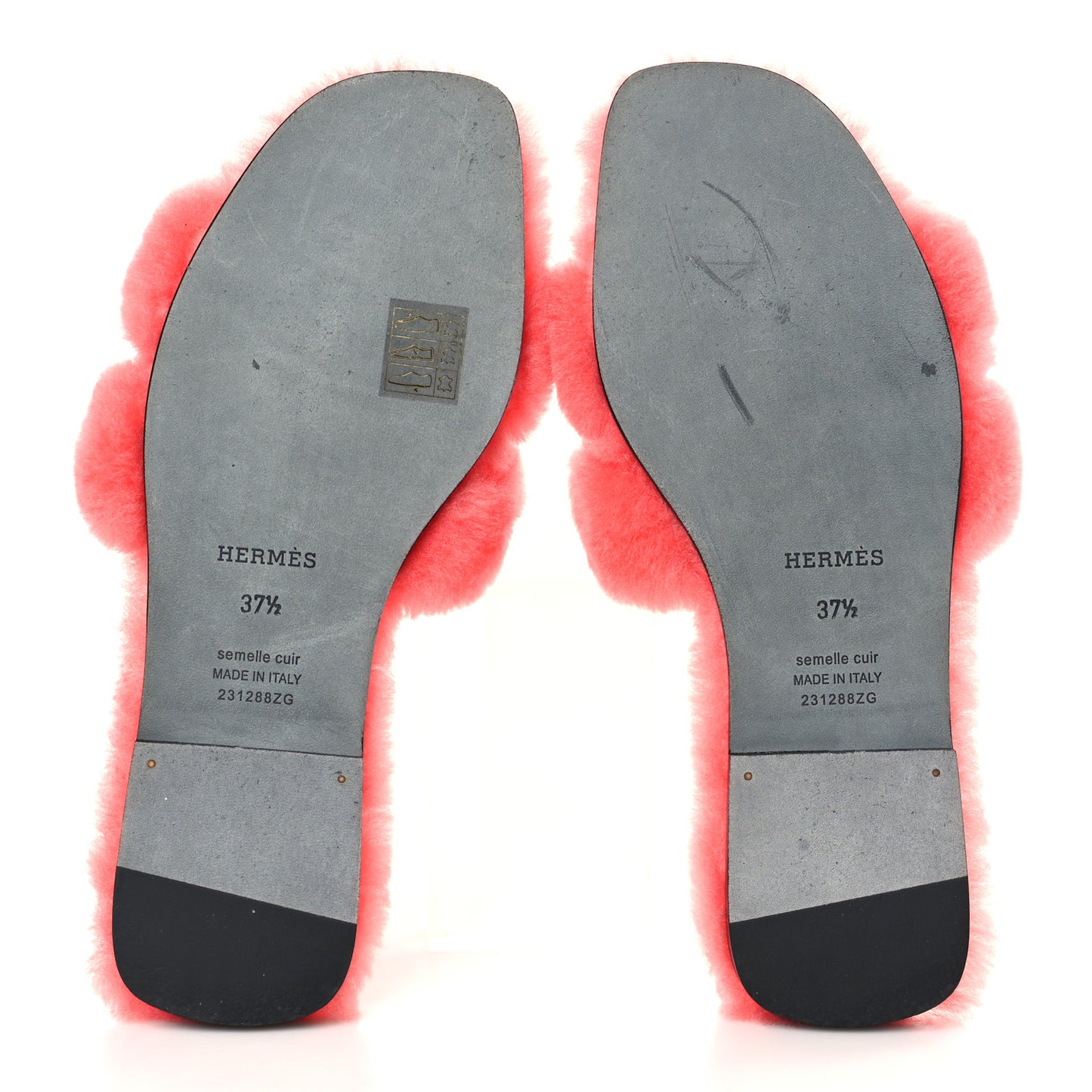 Woolskin Oran Sandals 37.5 Rose Du Desert