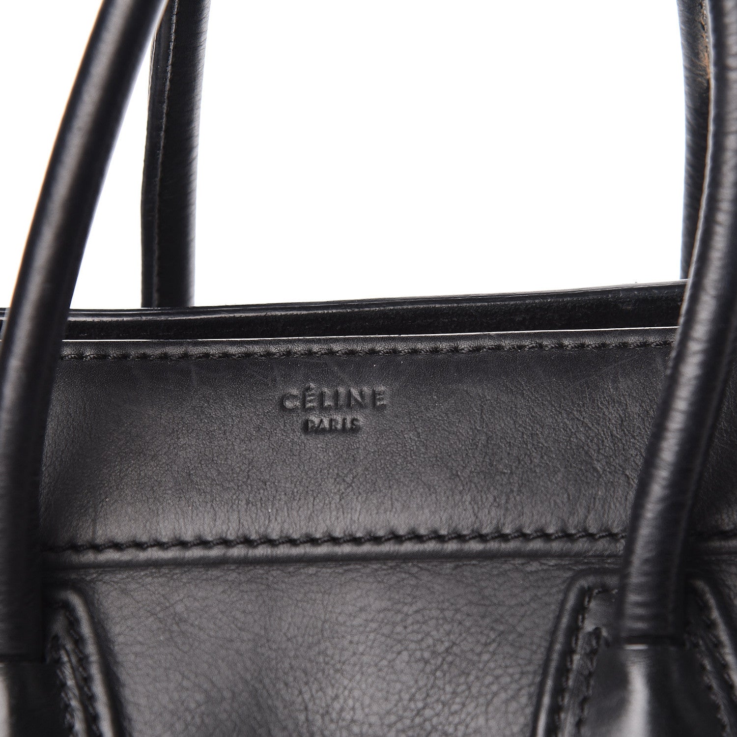 Celine Smooth Calfskin Medium Phantom Luggage Black 13 of 20