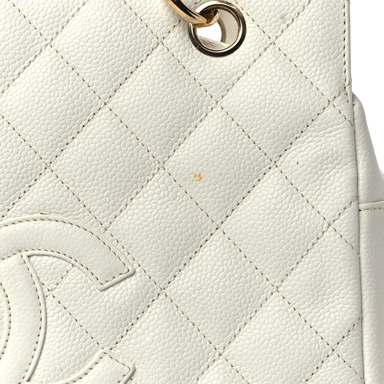 Chanel Caviar Quilted Petit Timeless Tote PTT White 11 of 13