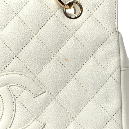Chanel Caviar Quilted Petit Timeless Tote PTT White 11 of 13