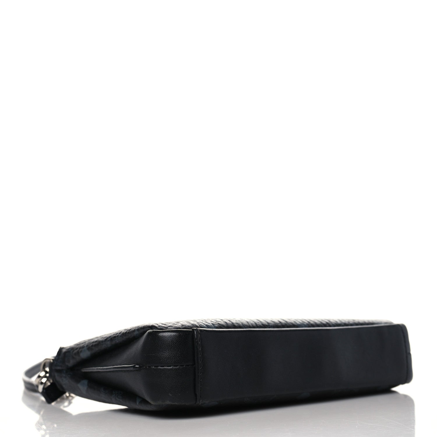 MCM Visetos Medium Millie Chain Crossbody Bag Black 4 of 9