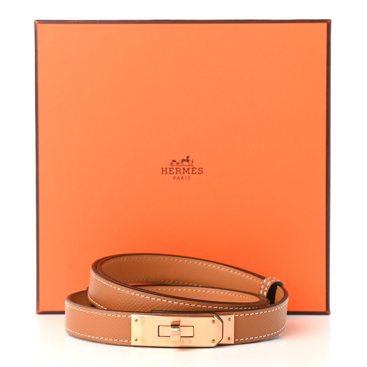 Epsom Kelly Belt Gold